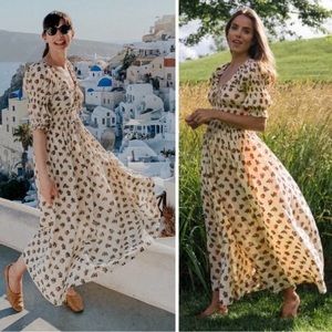 Doen Ischia Maxi Dress in Solstice Canyon Blossom Floral, Size XXL